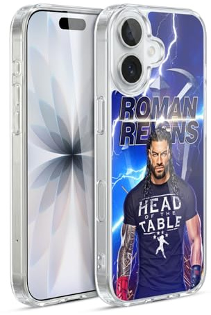 Head Case Designs Offizielle WWE Blitz Roman Reigns Gelhülle [Militärischer Schutzgrad] Kompatibel Mit Apple iPhone 17 Und Kompatibel Mit MagSafe