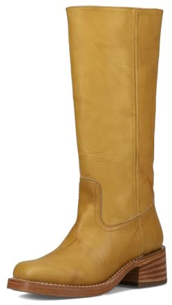 Frye Campus 14L Iconic Tall Boots for Women, Banana - 7