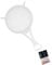 Chef Aid 22cm Wide Nylon Mesh Plastic Strainer in White - Ideal for Draining, Straining, and Washing Beans, Fruits, Vegetables, Salads, and More - BPA Free, Dishwasher Safe