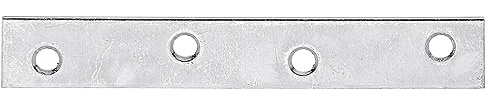 Alberts 849399 Flachverbinder | schmal | sendzimirverzinkt | 100 x 15 mm | 100er Set