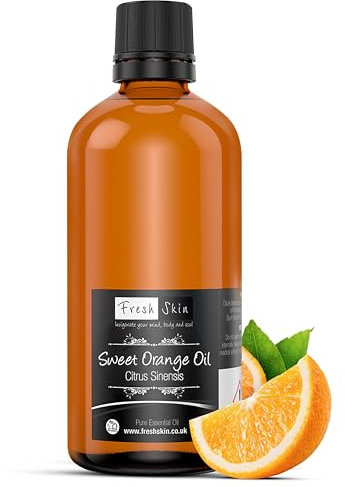 100ml Sweet Orange Essential Oil - Freshskin Beauty LTD | 100% Pure & Natural Essential Oils