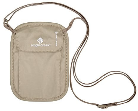 Eagle Creek RFID Blocker Neck Wallet Tan
