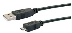 SCHWAIGER CK1512 533 Cable USB 1,8 M 2.0 USB A Micro-USB B Negro