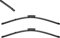 VALEO Silencio Tergicristalli VF810 Kit di Spazzole tergicristallo originali Flat Blade ad Alte Prestazioni, Maggior Visibilità su Strada 550mm/475mm Anteriore Confezione da 2 577810