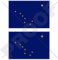 Alaska State Flagge USA Alaskan American 10,2 cm (100 mm) Bumper Sticker, Aufkleber Vinyl X2