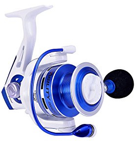 Shakespeare Unisex Agility Saltwater 40 Frontbremsrolle, Weiß und Blau, Einheitsgröße