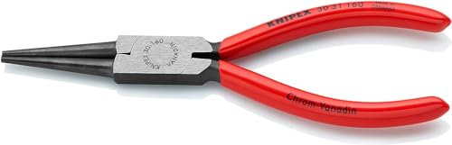 KNIPEX Langbeckzange mit Kunststoff überzogen schwarz atramentiert 160 mm, 30 31 160