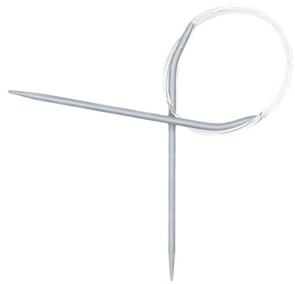 Pony Circular Fixed Classic Knitting Pins, Aluminium, Multi-Colour, 8 x 4 x 21 cm