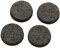 ABS All Brake Systems 36114 Bremsbelagsatz, Scheibenfeststellbremse - (4-teilig)