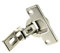 SPARES2GO Integrated Cupboard Door Hinge for AEG Washing Machine