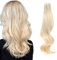 ABH AMAZINGBEAUTY HAIR Blonde Tape In Extensions Echthaar Menschenhaar Echtes Klebeband Tape Angebracht Unsichtbar Wiederverwendbare Tape in Haarverlängerungen Platinaschblond 50g 20 Stück #60 50 cm