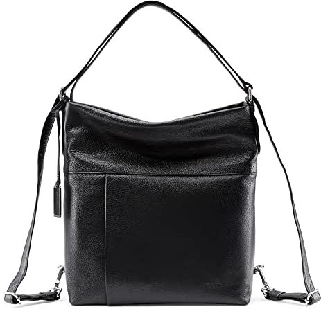 Picard Damen Beuteltasche Und Rucksack PURE aus Rindsleder Mittel | mit Reißverschluss | Beuteltasche und Rucksack | Alltag, Ausgehen