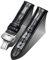 BINLUN Leder Uhrenarmband Echtes Krokodilleder Uhrenarmbänder Alligator Lederarmband für Herren Damen Schnellverschluss Faltschließe 3 Farben Handgemacht Klassische Mode 18mm 19mm 20mm 21mm 22mm 24mm