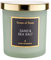 BUTLERS Duftkerze im Glas mit Deckel -Sand & Sea Salt SCENTS of Home- Natürliche Sojawachs-Kerze 30 Std. Brenndauer | Aromakerzen & Aromatherapie-Duft für den Winter