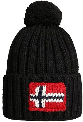Napapijri Berretto NP0A4GKB041 SEMIURY 5 Nero Nero/TU
