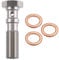 X AUTOHAUX M10x1.25 Turbo Bremsleitung Schrauben Doppel Banjo Bolzen 39mm