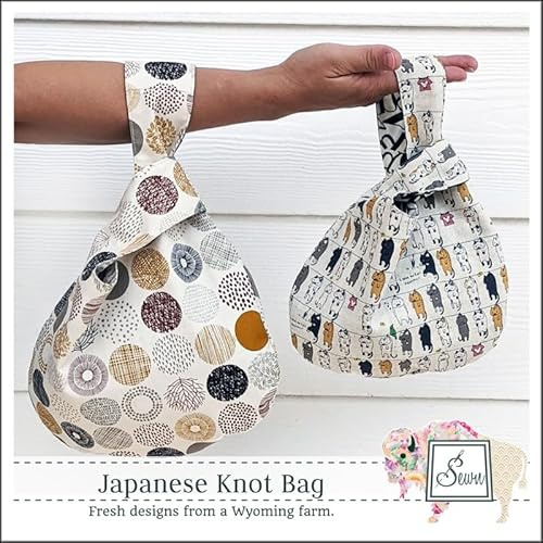 Sewn Wyoming Japanese Knot Bag Pattern, Multi