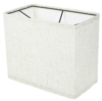 Operitacx Pantallas De Lámpara Rectangulares Pantalla De Construcción Lámpara De Araña Vintage Cubierta De Luz Clip De Tela En Cubiertas De Lámpara Para Lámpara De Pared De Piso De Mesa