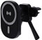 T'nB - Support aimanté avec Charge à Induction pour Grille d'aération 15W - Noir