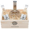 Premium Gin & Tonic Geschenkkorb «Swiss Gold Gin» für goldene Momente zum Anstossen – Geschenkidee für Geburtstage, Weihnachten und als Dankeschön