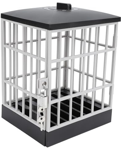 Sorandy Carcere per Cellulare, Cassetta di Sicurezza per Cellulare, Supporti per Supporto per Smartphone Gadget Archiviazione per Smartphone Divertimento per L'archiviazione Dell'ufficio