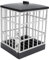 Mobile Phone Jail, Cell Phone Jail Lock Box, Smartphone Stand Holders Smartphone Storage Gadget Party Fun Novelty Gift Idea for Classroom Home Table Office Storage Gadget (Black