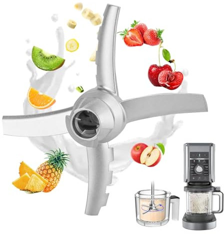 Ersatz für Ninja Creami Deluxe Klinge, kompatibel mit Ninja Creami NC500 NC501 Series Deluxe Eismaschinen, Ice Creami Ersatzklinge, perfekte Passform für Ninja 500 Zubehör