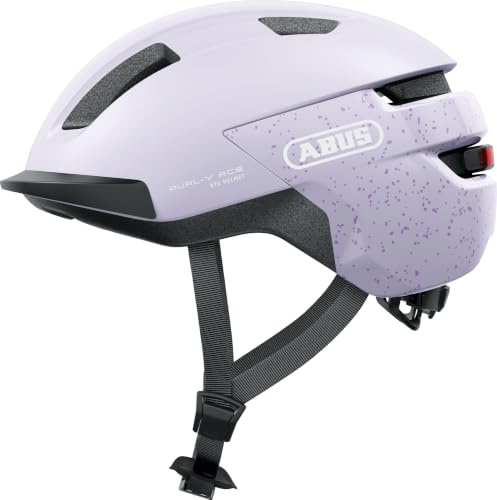 ABUS Fahrradhelm Purl-Y ACE mit LED-Licht – geeignet Fahrten auf E-Bike und S-Pedelec – Trendiger NTA-Schutzhelm für Erwachsene und Jugendliche