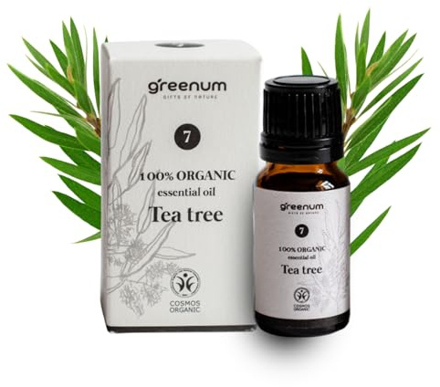 BIO Teebaumöl [100% NATURREIN] – Natürliche Pflege für Haut, Gesicht & Haare – Unterstützt bei Pickeln und Unreinheiten Eukalyptusöl