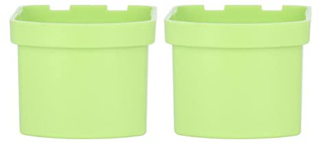 Tyenaza 2Pcs 18V Battery Holder, Wall Mount Storage Bracket Box Case for Ryobi Power Tool Accessories