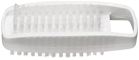 10 Stück Hygoclean Nagelbürste, weiß, L: 11cm, Nagelbürste, Handbürste, Gemüsebürste