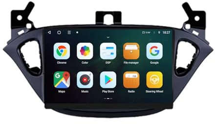 Android 13 Car Stereo para Peugeot 407 2004-2011 9 Pulgadas Autoradio con WiFi 4G Pantalla táctil de Navegación GPS AHD RDS FM Am BT DSP SWC DVR USB Mirror Link(8+256G)