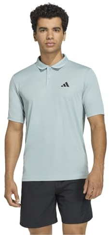 adidas Men's Workout Essentials Base Polo Shirt, Wonder Sage, M