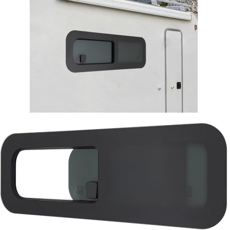 800*270 mm Finestra per Camper Finestra Scorrevole Montaggio Orizzontale Finestra Scorrevole per Caravan Finestra per Camper per Rimorchi, Pickup o Veicoli Convertiti, ecc