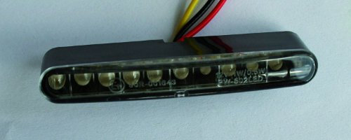 Highsider LED Rücklicht STRIPE Klarglas