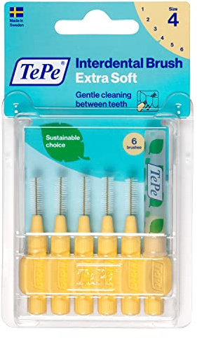 TePe scov XSOFT Giallo 0,7, 6 St