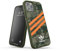 adidas Case Designed for iPhone 12 Mini 5.4, Drop Tested Cases, Shockproof Raised Edges, Original Moulded Protective Case, Camouflage/Orange