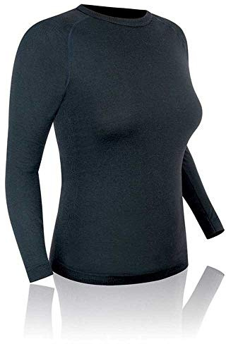 F-lite dam funktionellt underkläder longshirt Woman, svart, L