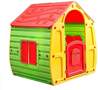 KG KITGARDEN Starplast 10-561 - Casetta da Gioco Magical House, per attività all'aperto e Sport, 102 x 90 x 109 cm