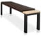 Lycce XXL Klemmkissen Kissen für Sitzbank Kunstleder braun 150cm x 38cm