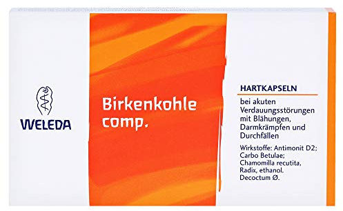 Birkenkohle Comp.Hartkapseln, 20 St