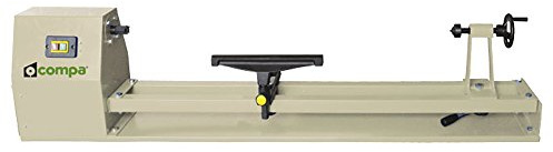 Tornio per legno elettrico D.350X1000mm 400W 4 velocità torniatura TRN1000