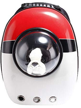 ToBe-U Sac à dos de transport pour chat et chien, capsule spatiale polarisée transparente, sac de transport pour chaton