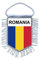 Akachafactory Wimpel mini Flagge Fahne flaggen miniflagge Rumänien