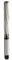 HSS Handreibahle aus Hochleistungsstahl, Tolerans H7, Form B, DIN206 Reibahle Ø 2-20 mm, (Ø 4,0x38x76 - d2=4 mm)