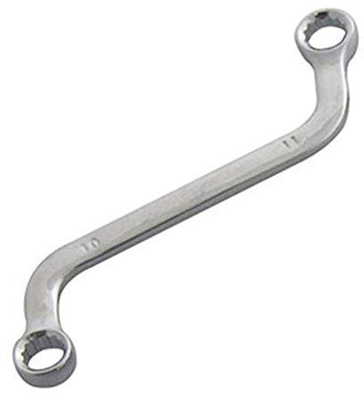 Doppel-Ringschlüssel langer Schraubenschlüssel 8-22mm CV-Stahl S-Form C-Form Gekröpft Ratschenschlüssel Gebogen Schraubenschlüssel