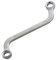 Doppel-Ringschlüssel langer Schraubenschlüssel 8-22mm CV-Stahl S-Form C-Form Gekröpft Ratschenschlüssel Gebogen Schraubenschlüssel