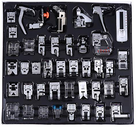 42-teiliges Nähmaschinen-Nähfuß-Set Multifunktions-Nähmaschinen-Zubehör-Kit-Set für Nähmaschinen von Babylock, Singer, Elna und