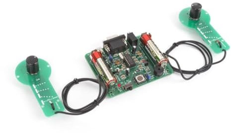 Whadda - VGA Classic TV Tennis Game with Analog Bats