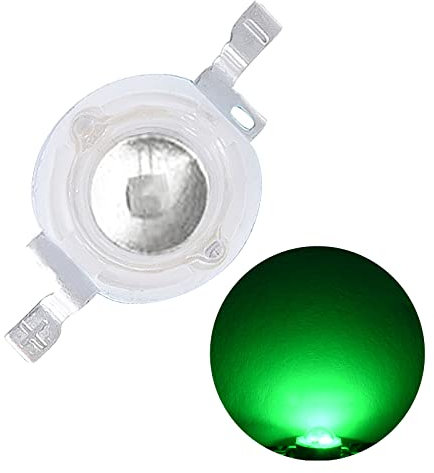 (20er Pack) 3W grüne LED-Perlen, LED-Chip, LED-Lampe für LED-Bühnenlichter